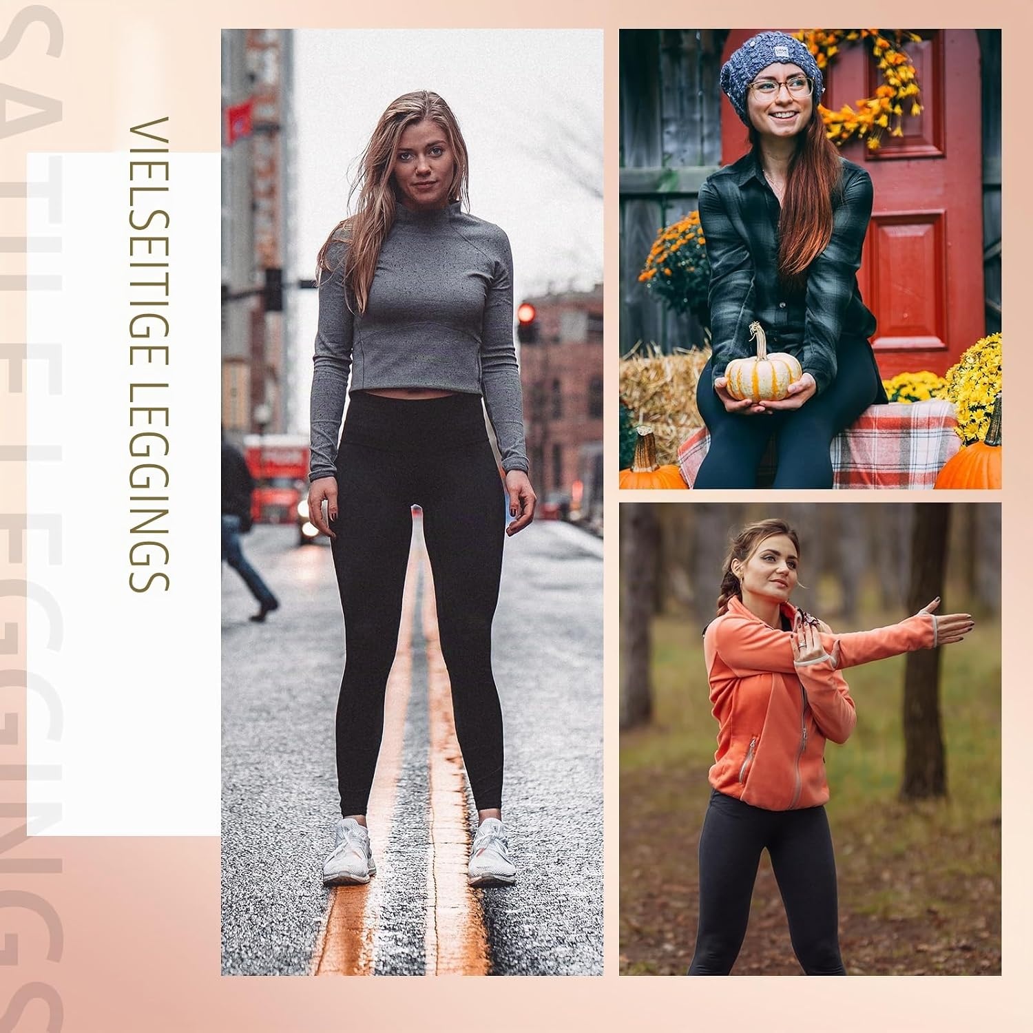 image:imageLeafigure Thermo Leggings Damen High WaistSchwarz