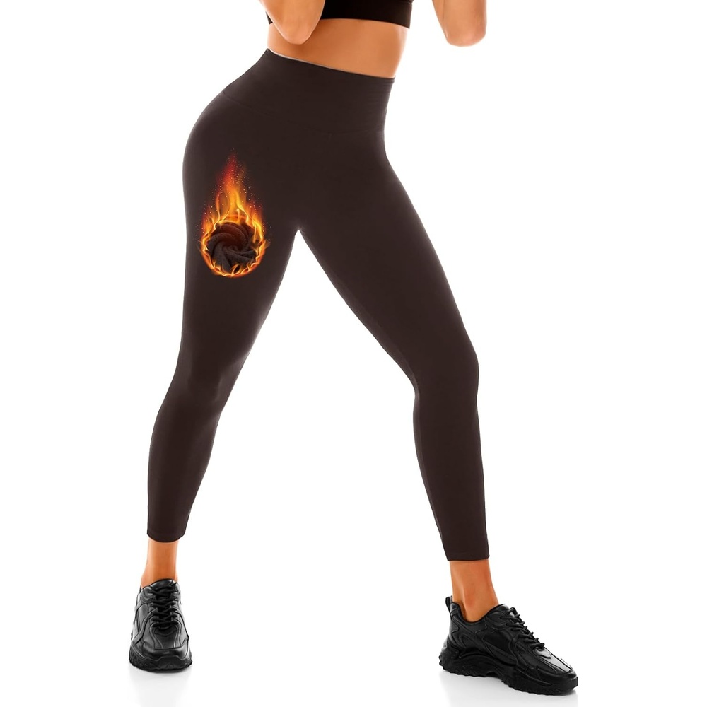 image:imageLeafigure Thermo Leggings Damen High WaistBraun